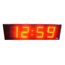 LED hodiny s plexisklom (výška číslic 24 cm)